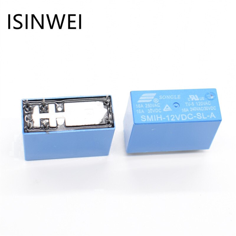 Rơ le nguồn SMIH-12VDC-SL-A 12V 16A 6 chấu chuyên dụng
