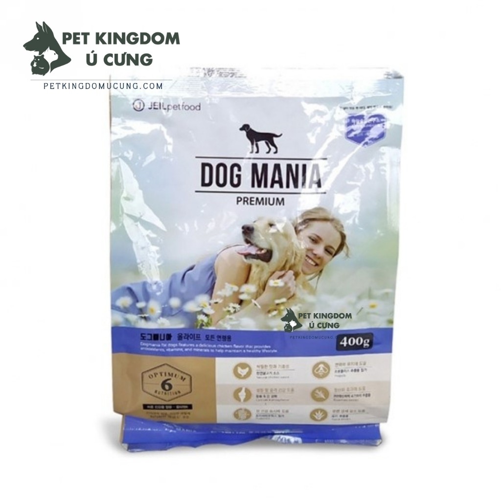 Thức ăn cho chó mọi lứa tuổi Dog Mania 400gr