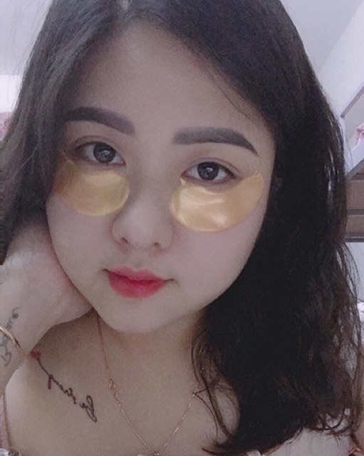 Mặt nạ mắt Crystal Eye Collagen Mask giảm thâm quầng mắt⁣