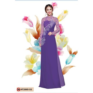 Vải áo dài in 3D
