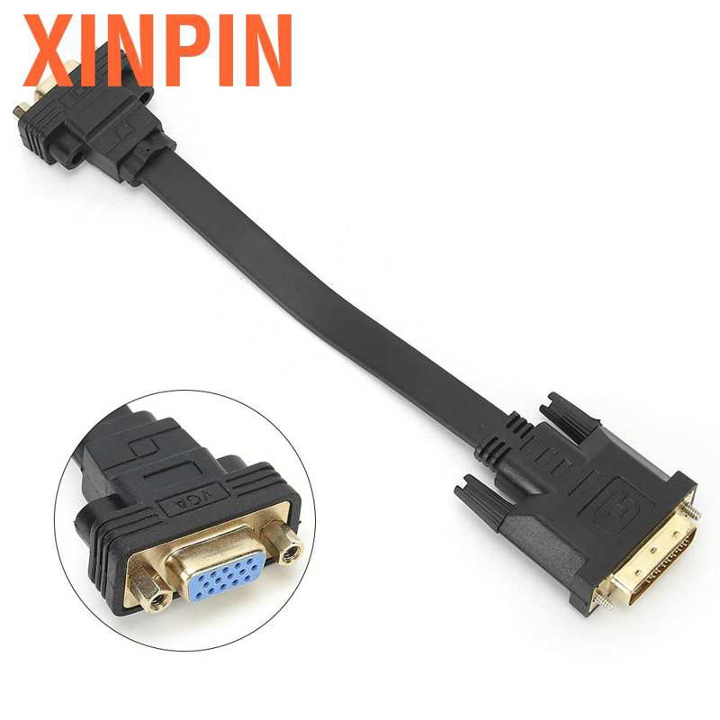 Cáp Chuyển Đổi Xinpin Dvi D Dual Link 24 + 1 Pin Male Sang Vga Female