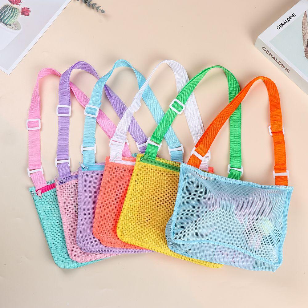 DORAW Túi Lưới Đựng Đồ Chơi Đi Biển Có Thể Gấp Gọn Tiện Lợi Ốp