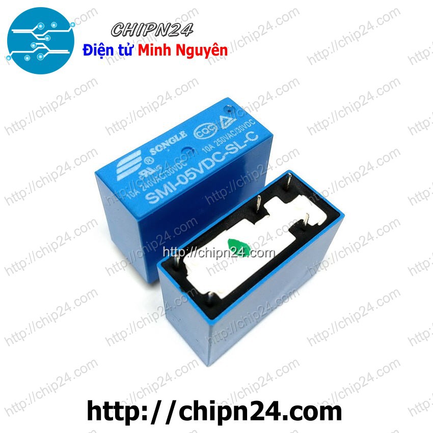 [1 CON] RELAY SMI-05VDC-SL-C 5 CHÂN 5V 10A