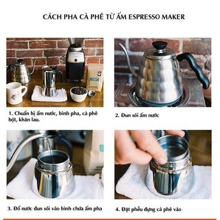 Bộ ấm pha trà cà phê và bếp điện 450ml 500W