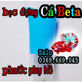 Bọc đóng cá betta có màu siêu giẻo đúng chuẩn ship cá betta