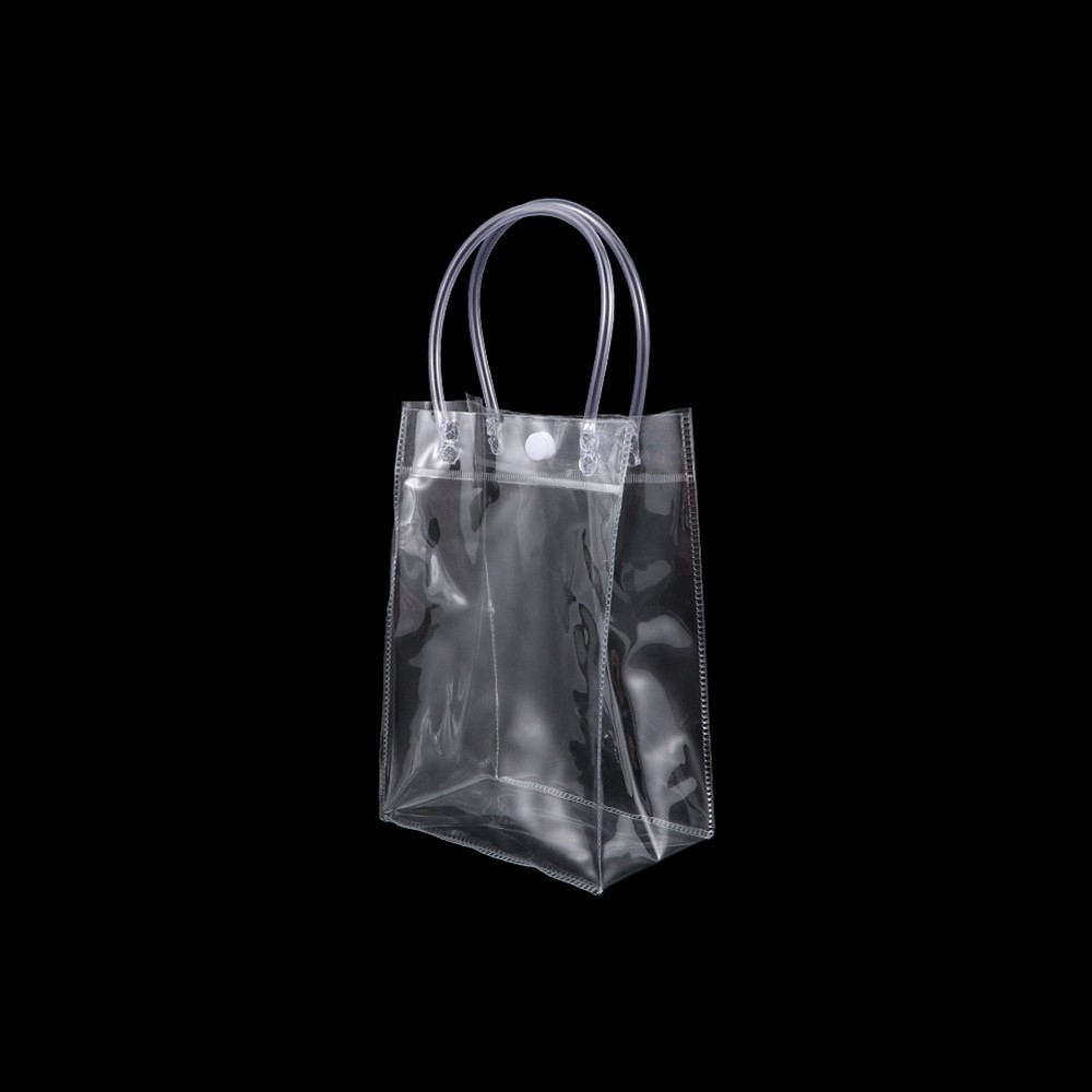 Túi xách SKJK bằng nhựa PVC trong suốt thân thiện với môi trường