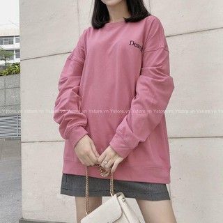 Hoodie nữ thêu Basic- Cotton 100%