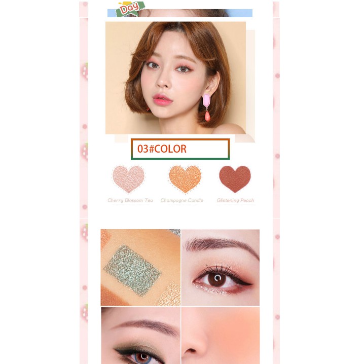 Bảng phấn mắt má tạo khối đa năng Wodwod Eyeshadow Ten Colors 10 ô | BigBuy360 - bigbuy360.vn