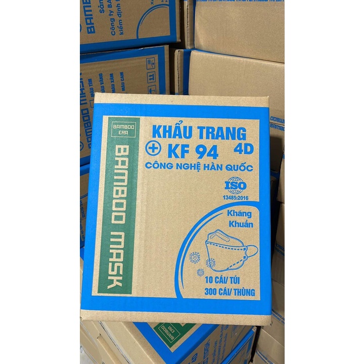 Thùng 300 Chiếc Khẩu Trang KF94 Kháng Khuẩn Chống Bụi