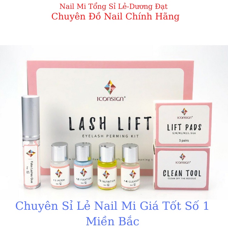 Sét uốn mi,bộ uốn mi lash lift " làm cong sợi mi siêu nhanh" - Nail Mi Tổng Sỉ Lẻ