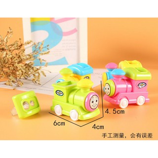 Chuốt gọt bút chì tàu hoả xe lửa (chọn màu)
