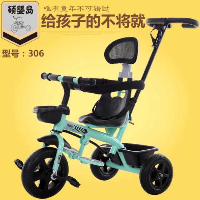 XE ĐẨY CAO CẤP TRIKE BA BÁNH 2 TRONG 1