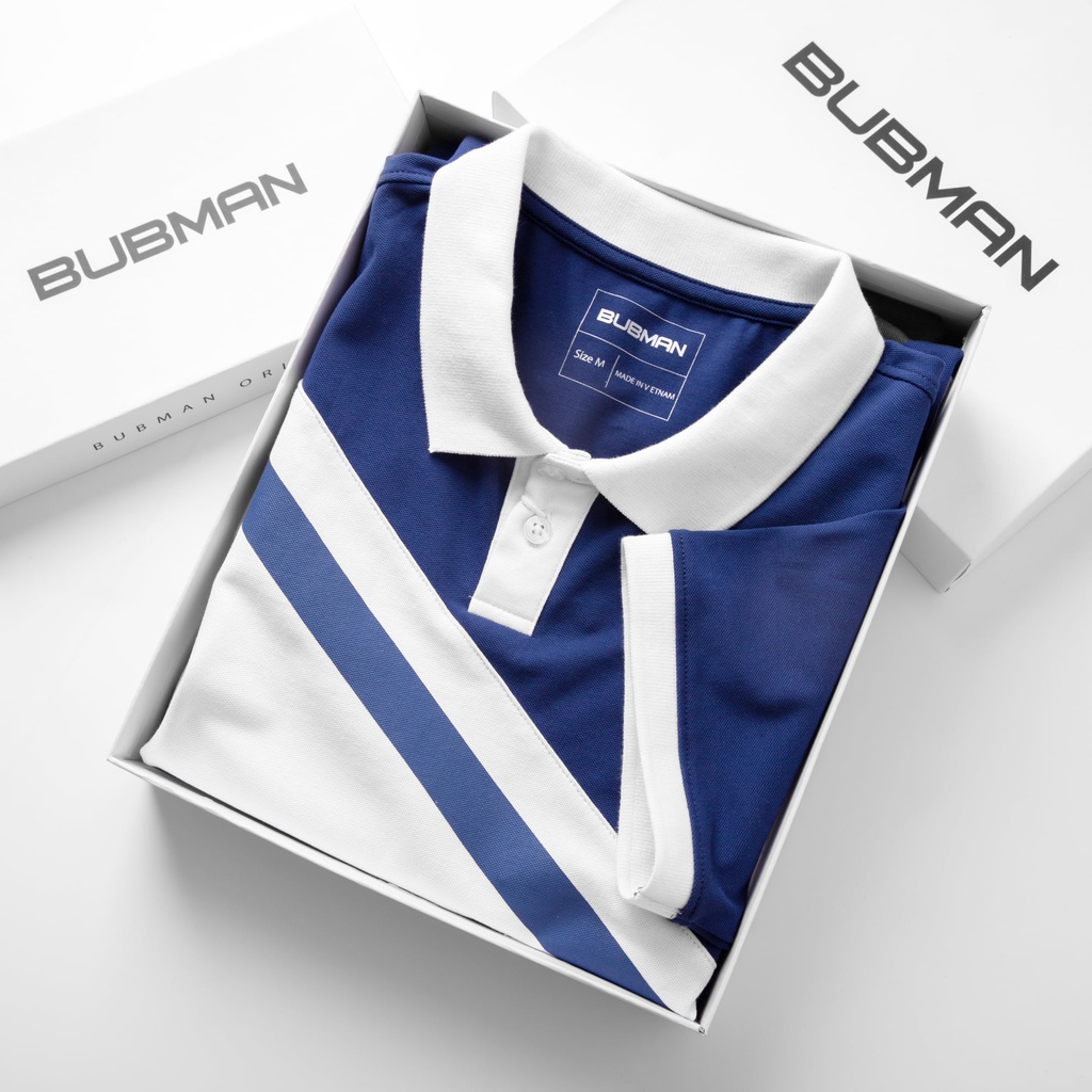 Áo POLO nam cổ bẻ BEA vải CVC co giãn 4 chiều,chuẩn form, sang trọng-lịch lãm - BUBMAN