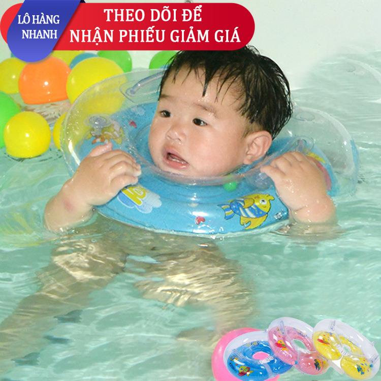 ㍿Xia Le vòng cổ bé đôi chống sặc làm dày vòng cổ sơ sinh vòng cổ trẻ em vòng cổ bé bơi phao cứu sinh