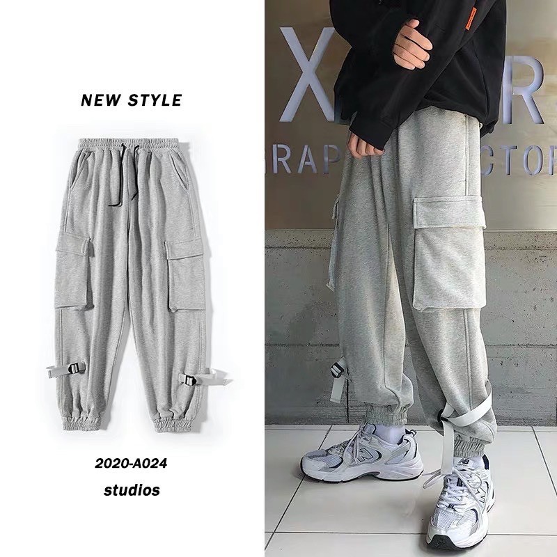 [ GIÁ SIÊU ƯU ĐÃI ] Quần jogger túi hộp - UNISEX - chất liệu mát mẻ mặc thoải mái dễ chịu ngày hè - thời trang nam nữ