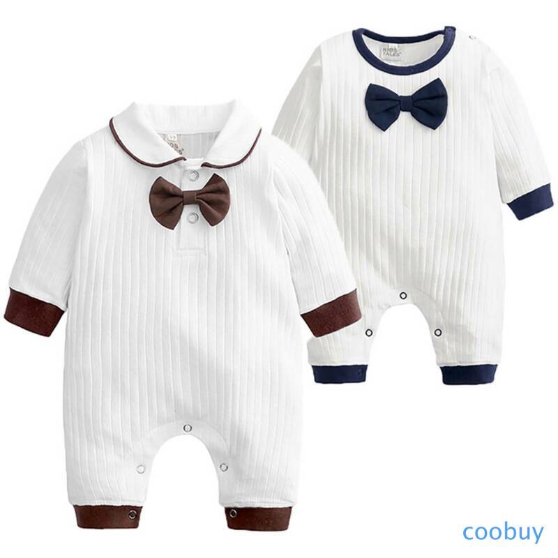 Đồ liền thân có nơ giữ ấm mùa đông cho bé trai và bé gái