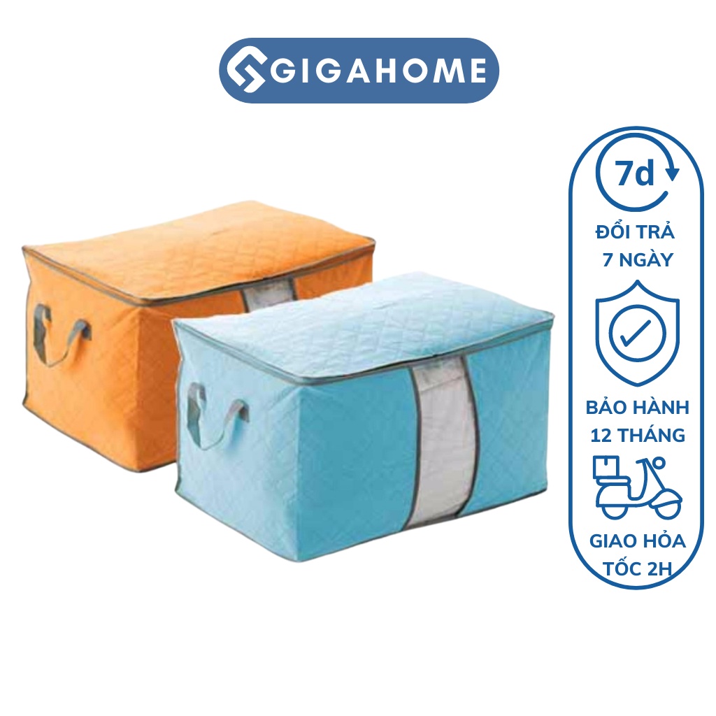Túi Đựng Quần Áo, Chăn Màn GIGAHOME Gấp Gọn, Bảo Quản Khỏi Bụi, Ẩm Mốc 3353