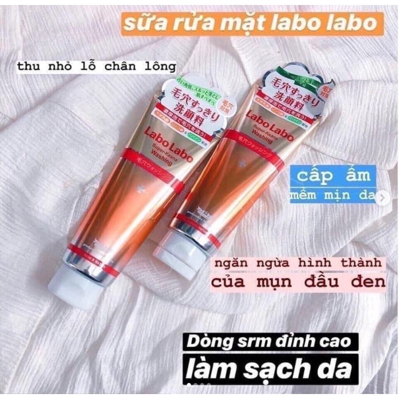 Sữa rửa mặt Labolabo