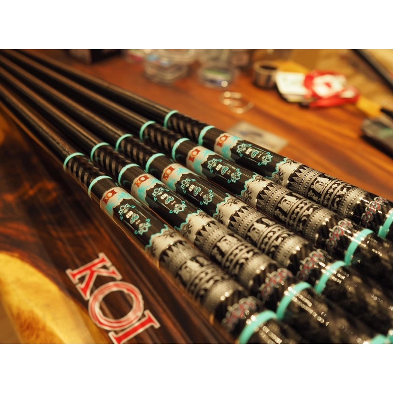 Cần câu KOI Rồng Việt Blue và Yellow phiên bản limited chỉ có 100 cây thôi