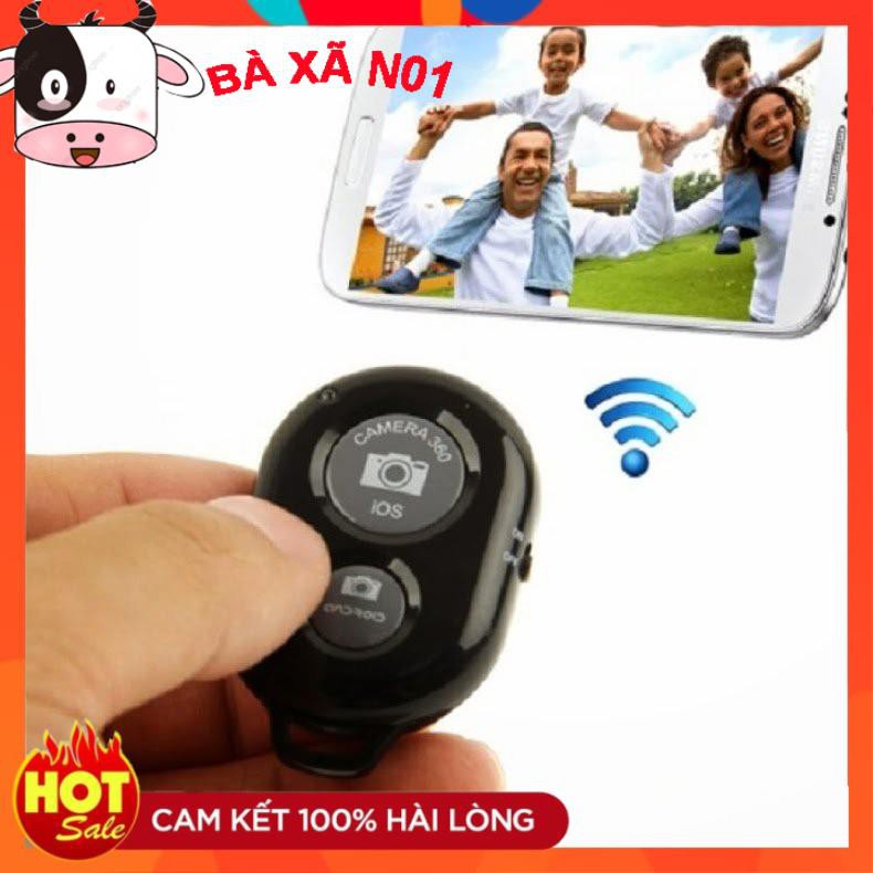 Remote chụp ảnh cho điện thoại Bluetooth Shutter (Màu Đen)