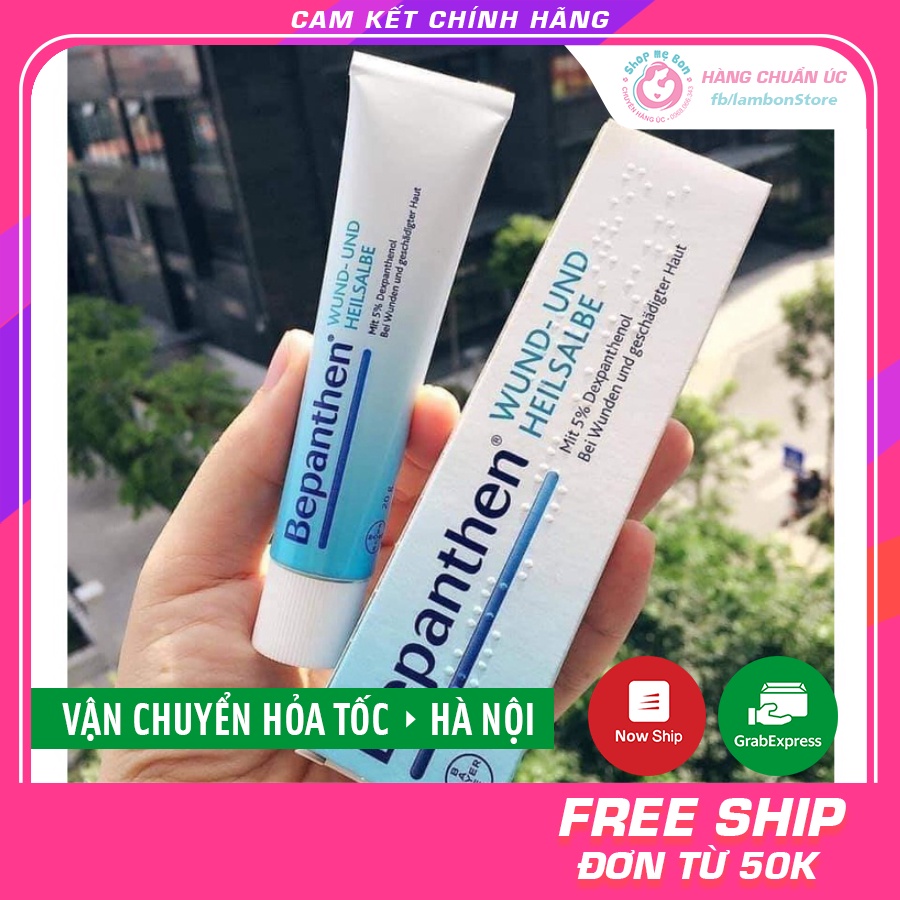Kem hăm Bepanthen nội địa Đức tuýp 20g