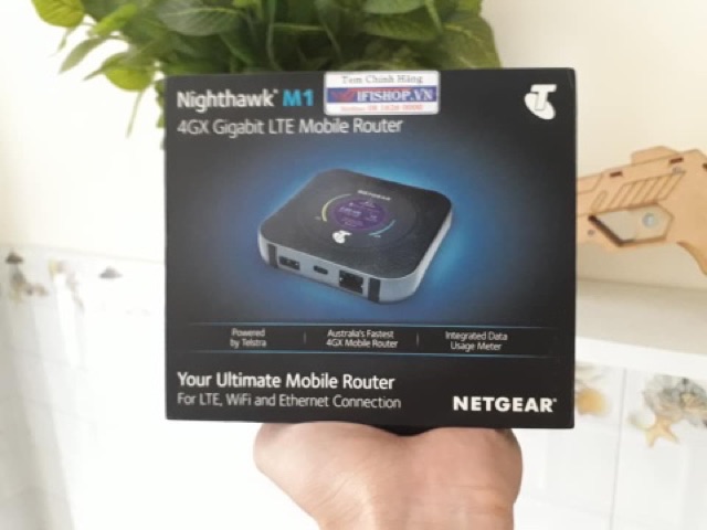 Bộ Phát Wifi 4G Cao Cấp Netgear M1  - Tốc độ 4G 1000Mbps -Pin 5040mAh - Hỗ Trợ 20 Máy