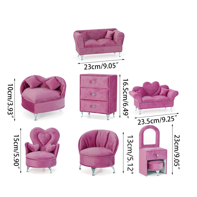 Hộp Đựng Trang Sức Hình Ghế Sofa Dễ Thương