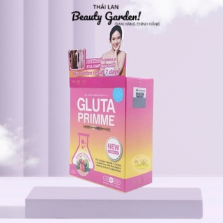 Viên uống Gluta Primme New trắng da chắc khỏe móng tóc Thái Lan