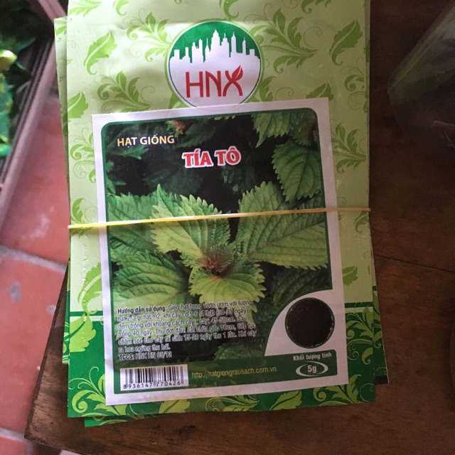 Hạt giống tía tô 5gr