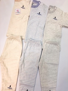 Bộ nỉ cotton Bambola cài vai
