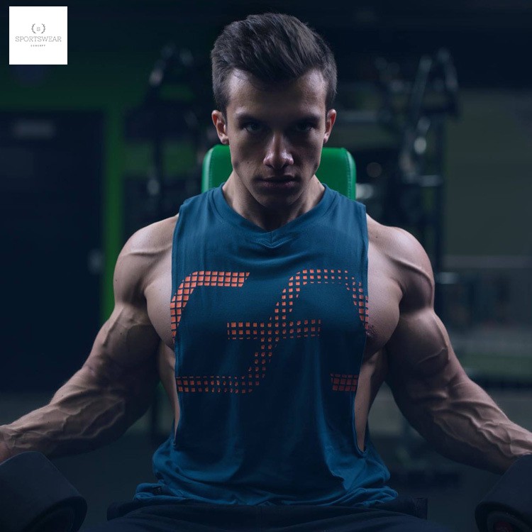 Áo tập gym thể thao cao cấp AESTHETICS 110PRCNT Sportswear Concept khô thoáng thoải mái đàn hồi thời trang nam tính