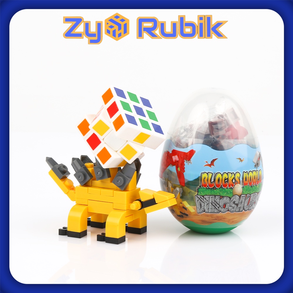 Rubik 3x3 QiYi mini 3cm Stickerless không viền - ZyO Rubik