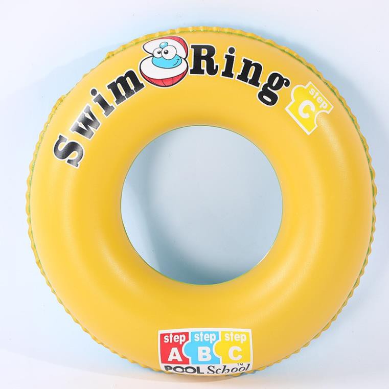Phao tròn ABC cỡ 80 - 90cm chất liệu tốt, an toàn, đẹp thích hợp đi biển, hồ bơi