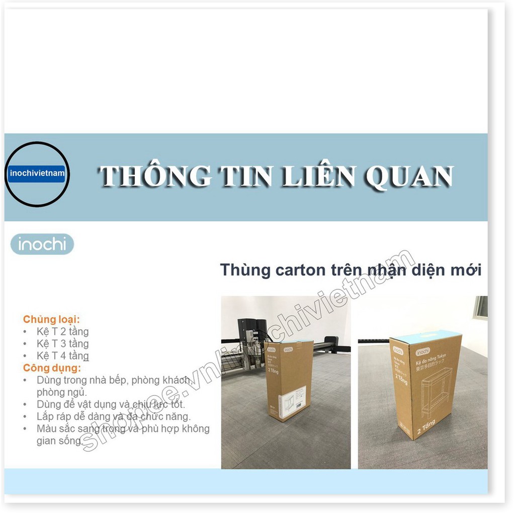 Kệ để đồ -đa năng di động dùng cho nhà tắm phòng khách phòng ngủ INOCHI KE006