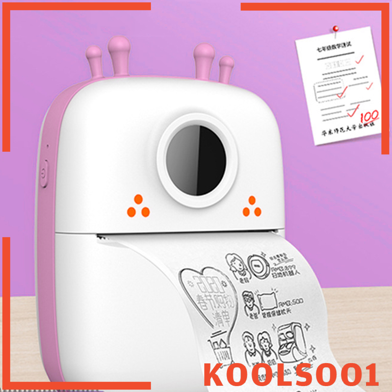 Máy In Ảnh Mini Bỏ Túi Koolsoo1