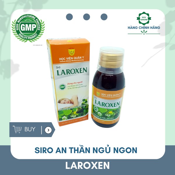 Siro an thần ngủ ngon Laroxen Học viện quân y