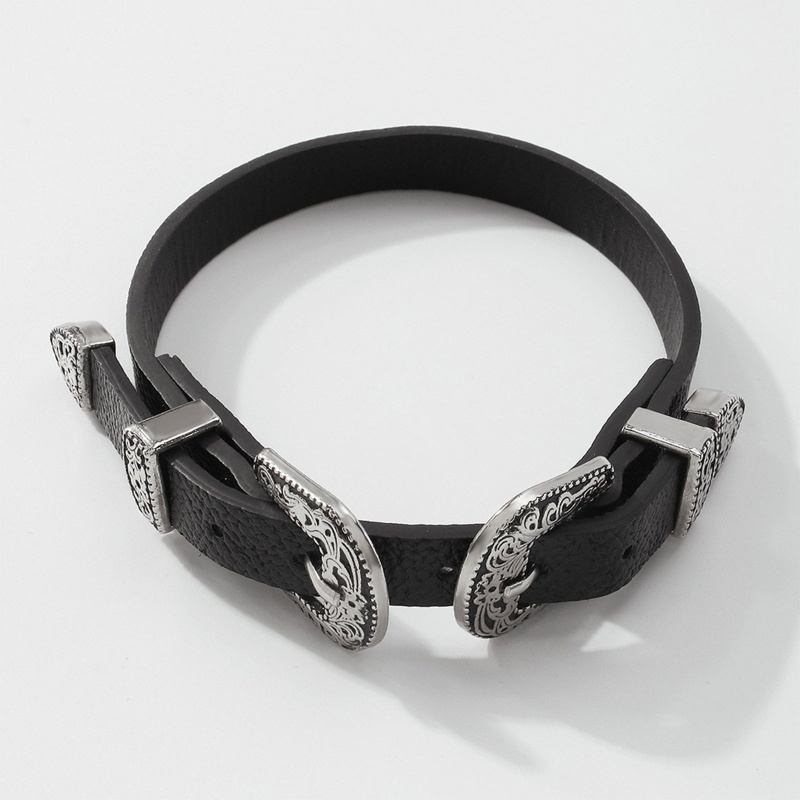 ✿ Vòng Cổ Choker Da PU Màu Đen Mặt Trái Tim Phong Cách Gothic Punk