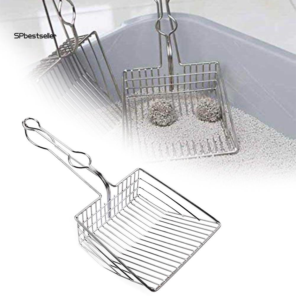 Xẻng Xúc Cát/Cát Vệ Sinh Bằng Thép Không Gỉ Cho Mèo