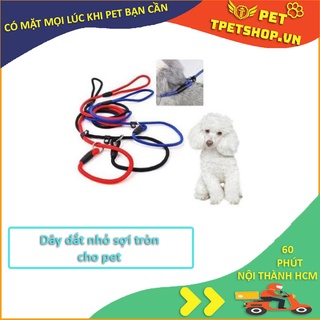 Dây dắt chó sợi tròn kiểu thòng lọng dây xích chó kỷ luật