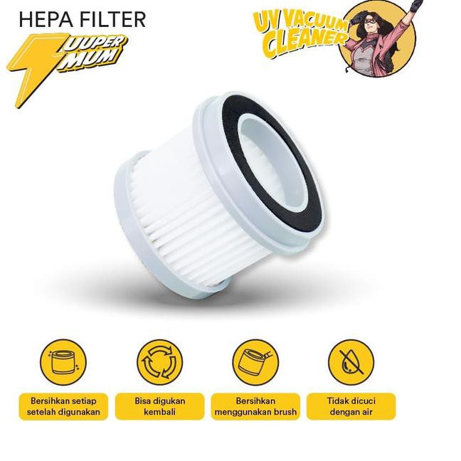 Bộ Lọc Hepa Cho Máy Hút Bụi Zuuper Mum Zp01 & Zp02 | BigBuy360 - bigbuy360.vn