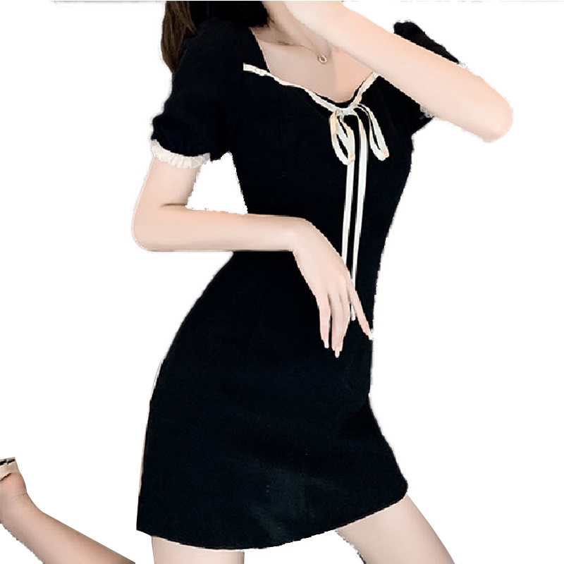 Đầm Tay Phồng Thiết Kế Mới Thời Trang Mùa Hè Theo Phong Cách Hàn Quốc Cho Nữ