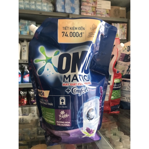 nước giặt OMO MATIC cửa trước 3,6kg