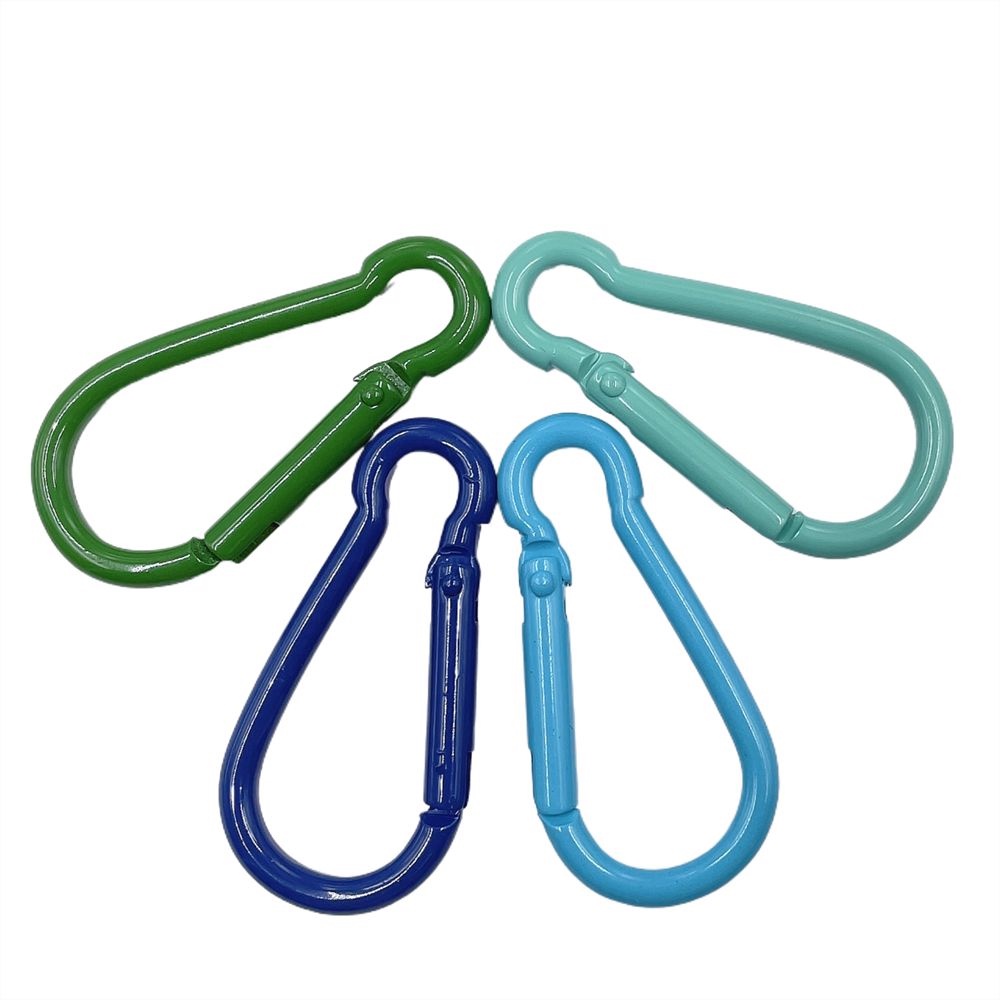 Móc Khóa Carabiner An Toàn Kích Thước 45x24mm Tiện Dụng Mang Theo Du Lịch Cắm Trại DIY
