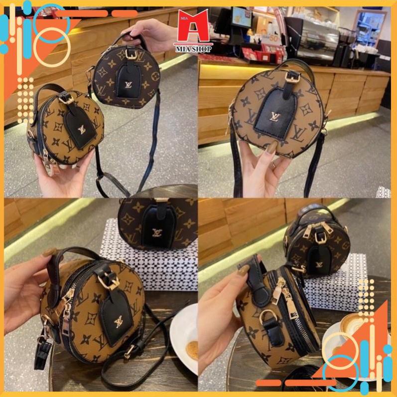 Túi hộp tròn nữ tính loại đẹp ạ Mia Shop