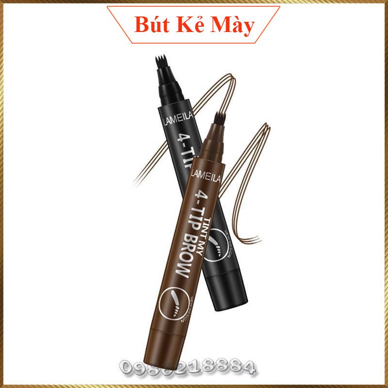 Bút kẻ mày phẩy sợi Lameila 4-Tip Brow LT784