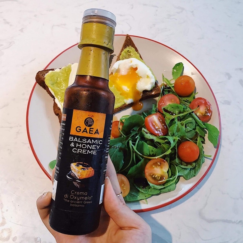 Nước sốt balsamic và mật ong nhãn hiệu Gaea 200ml