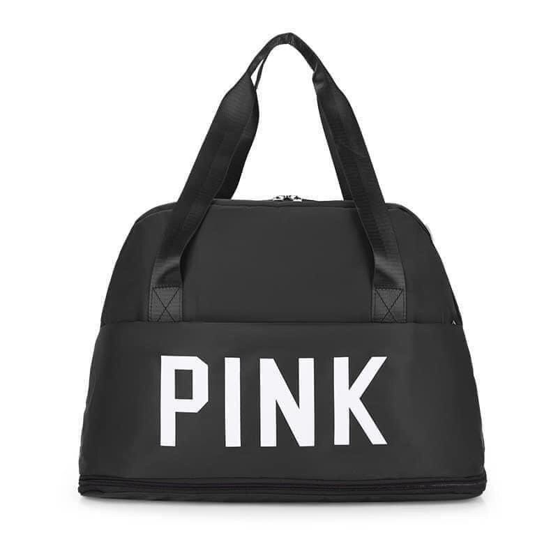 Túi du lịch cầm tay Pink mẫu mới ( ngăn rộng thoải mái)