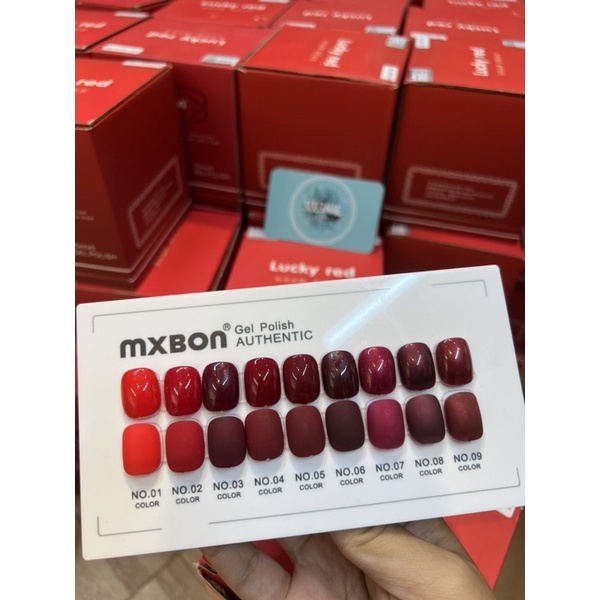 Sét sơn mxbon đỏ