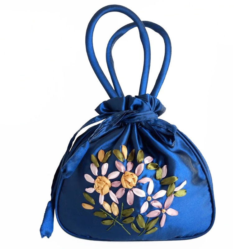 Túi Xách Nữ Thêu Hoa Thời Trang Hàn