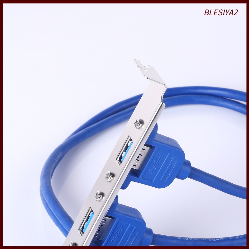 Cáp ChuyểN ĐổI 2 CổNg USB 3.0 Sang ĐầU CắM 20pin Besiya2